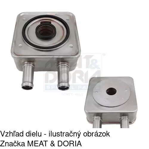 Chladiče oleja 2332L81X /POLCAR/ - obr. 2