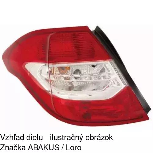 Zadné svetlo 233887-T /POLCAR/ - obr. 2