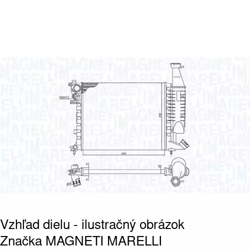 Chladiče vody POLCAR 2350081X