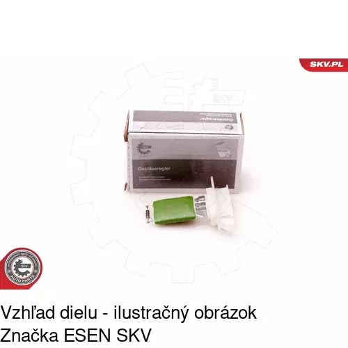 Ovládače klimatizácie 2350KST2X /POLCAR/ - obr. 4