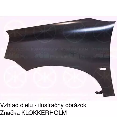 Predný blatník 235101 /POLCAR/ - obr. 1