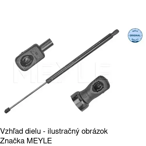 Plynová pružina 2352AB1 /POLCAR/ - obr. 2