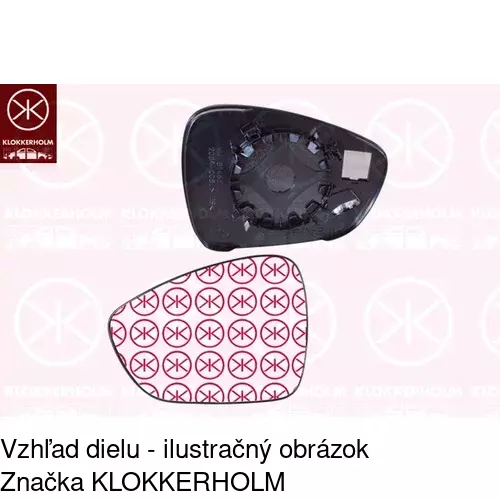 Rám vonkajšieho zrkadla 239154PE /POLCAR/ - obr. 5