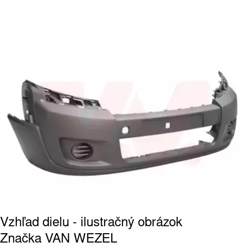 Predný nárazník 239707-J /POLCAR/ - obr. 1
