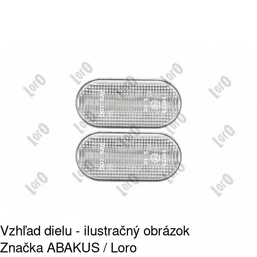 Bočná smerovka 2707195E /POLCAR/ - obr. 4
