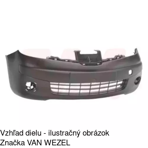 Predný nárazník 271107 /POLCAR/ - obr. 1