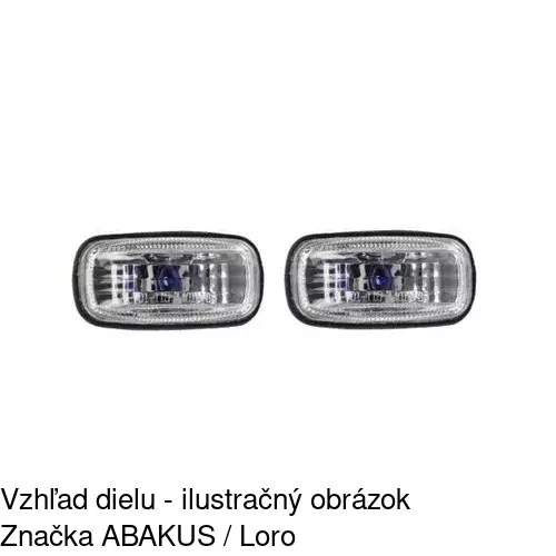 Bočná smerovka 2731196E /POLCAR/ - obr. 3