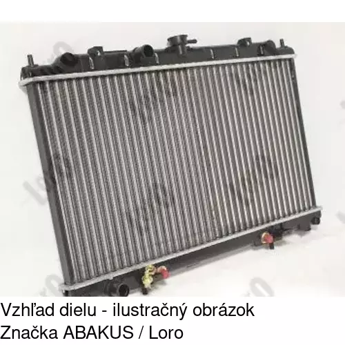 Chladiče vody 273408-2 /POLCAR/ - obr. 2