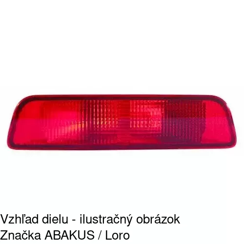 Hmlové svetlo - zadné 275997-E /POLCAR/ - obr. 3