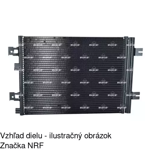 Chladiče klimatizácie 2805K8C1 /POLCAR/ - obr. 2