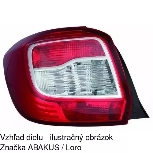 Zadné svetlo 28B288-E /POLCAR/ - obr. 3