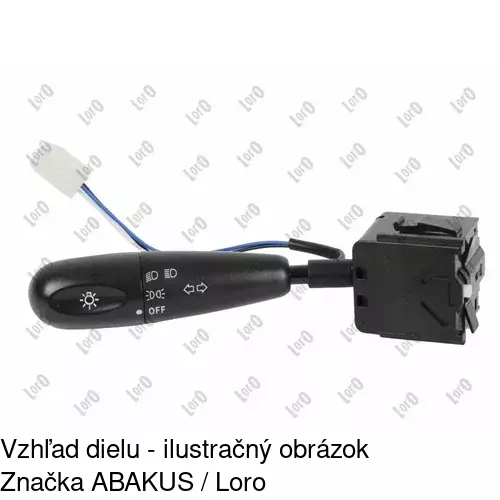 Združený prepínač 2902PZS1 /POLCAR/ - obr. 3