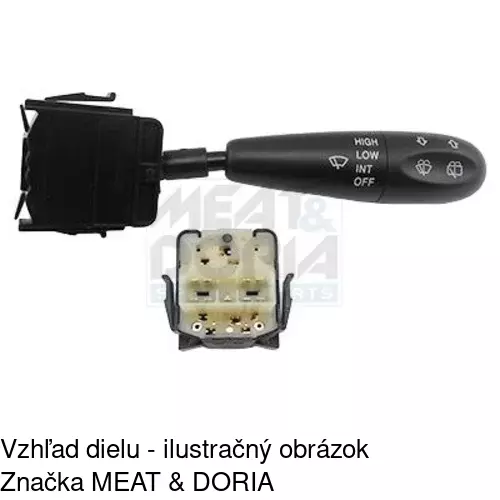 Združený prepínač 2902PZW1 /POLCAR/ - obr. 2