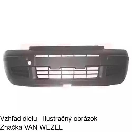 Predný nárazník 300307 /POLCAR/ - obr. 2