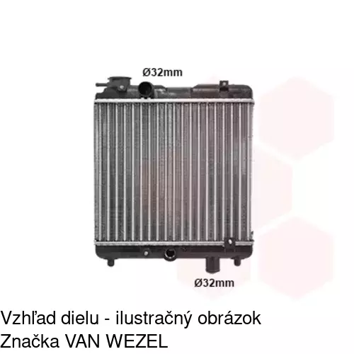 Chladiče vody 300408-1 /POLCAR/ - obr. 1