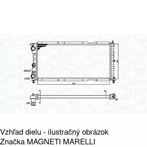 Chladiče vody 301708A5 /POLCAR/ - obr. 1