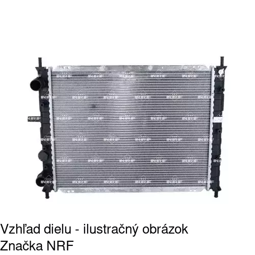 Chladiče vody 301808A4 /POLCAR/