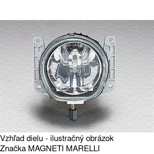 Hmlové svetlo - predné 301829-E /POLCAR/ - obr. 1