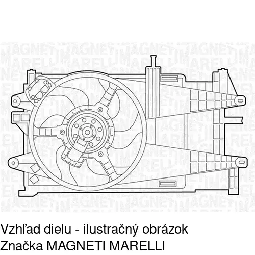 Ventilátory chladičov 302223W2 /POLCAR/ - obr. 1