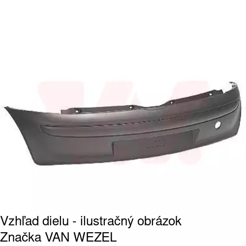 Zadný nárazník 302296 /POLCAR/ - obr. 1