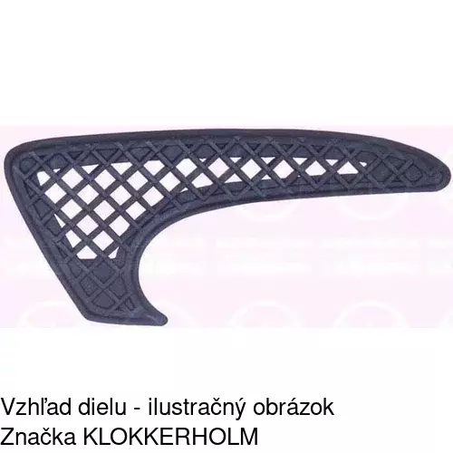 Kryt v nárazníku POLCAR 302296-7