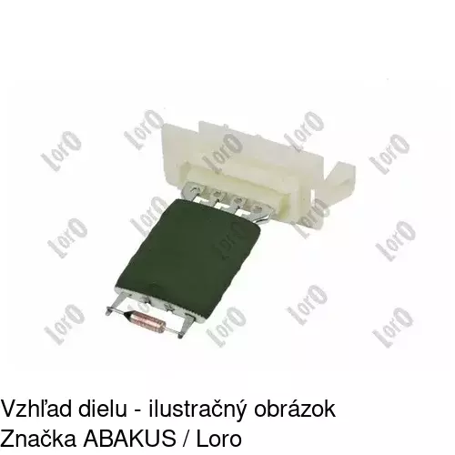 Ovládače klimatizácie 3022KST1X /POLCAR/ - obr. 1