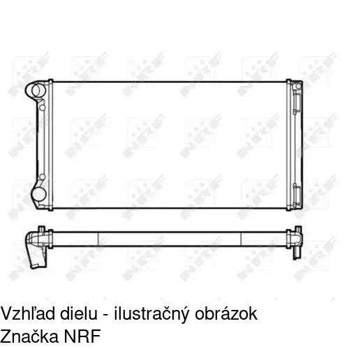 Chladiče vody 302308A4 /POLCAR/ - obr. 2