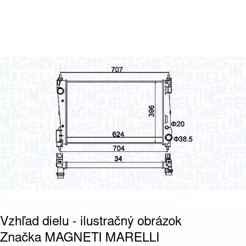 Chladiče vody 302408A1 /POLCAR/ - obr. 4