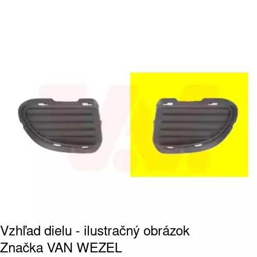 Kryt v nárazníku 302427-1 /POLCAR/ - obr. 2