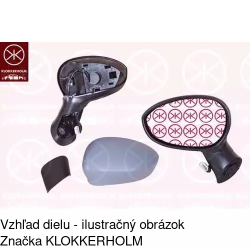 Vonkajšie zrkadlo 3024515M /POLCAR/ - obr. 5