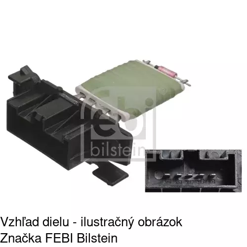 Ovládače klimatizácie 3024KST-2 /POLCAR/ - obr. 1