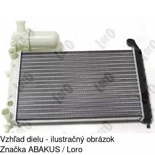 Chladiče vody 302608-1 /POLCAR/ - obr. 2