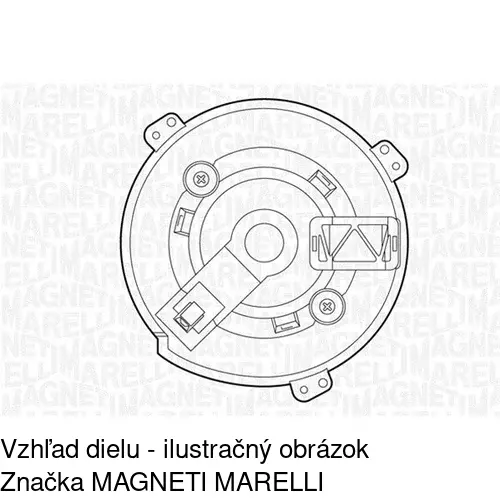 Ventilátory kúrenia 3026NU-1 /POLCAR/ - obr. 2