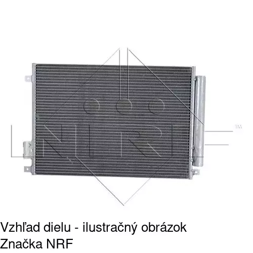 Chladiče klimatizácie 3035K8C1S /POLCAR/ - obr. 1