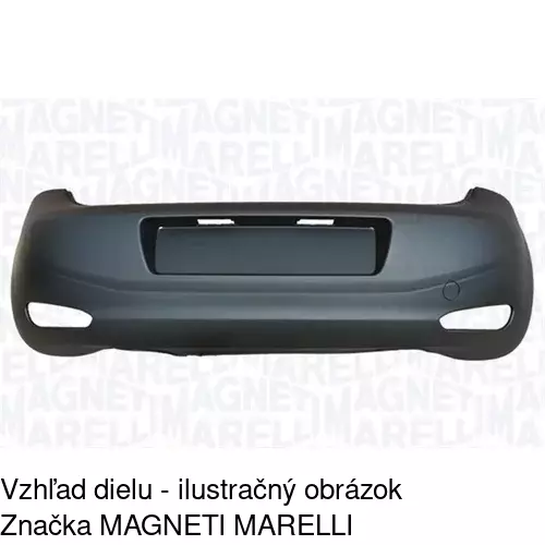 Zadný nárazník 30369611 /POLCAR/ - obr. 1