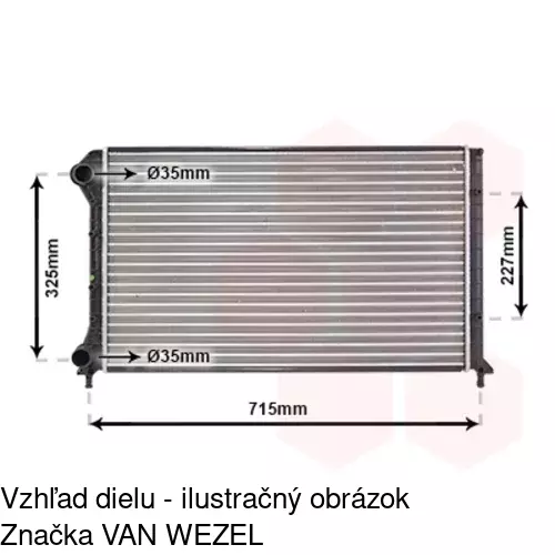 Chladiče vody 304008A4 /POLCAR/ - obr. 4