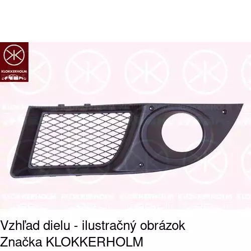 Kryt v nárazníku POLCAR 3041274X
