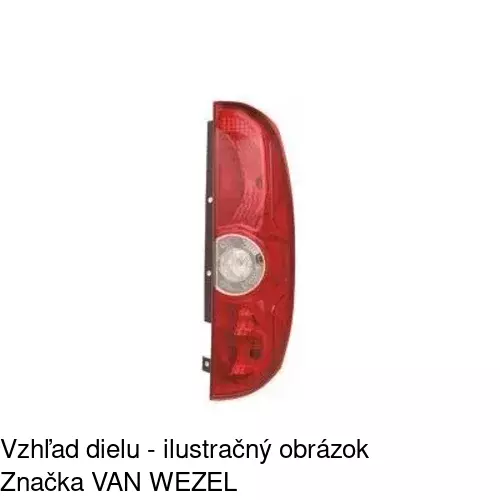 Zadné svetlo 3042881E /POLCAR/ - obr. 5
