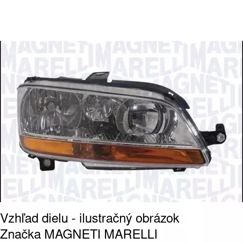 Hlavný reflektor 304410-U /POLCAR/ - obr. 1