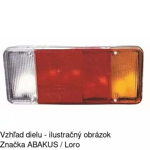 Zadné svetlo 3050886E /POLCAR/ - obr. 3
