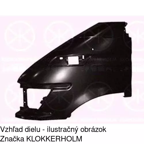 Predný blatník 305201 /POLCAR/ - obr. 1