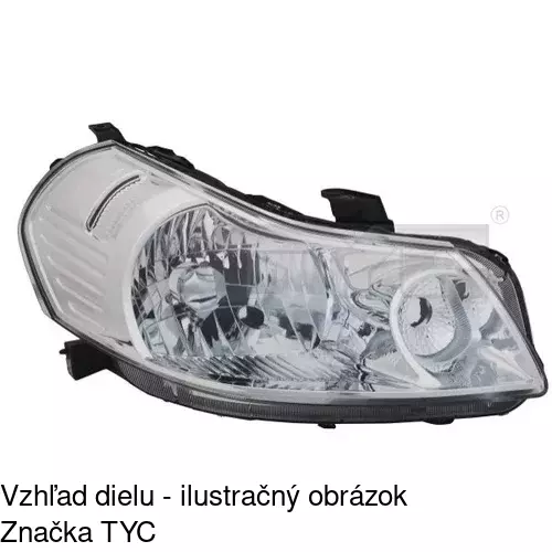 Hlavný reflektor POLCAR 3075093E