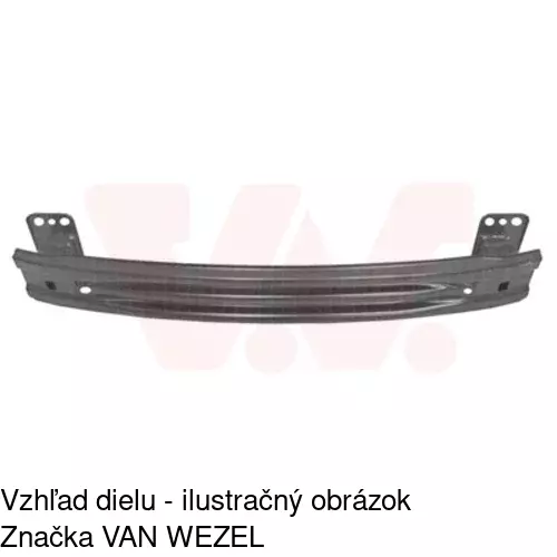Výstuha nárazníka 30A107-3 /POLCAR/ - obr. 1