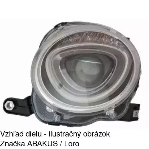 Hlavný reflektor 30A210-U /POLCAR/ - obr. 4