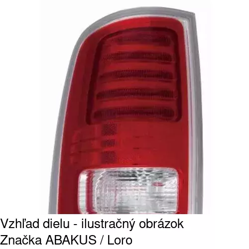 Zadné svetlo 317387-2 /POLCAR/