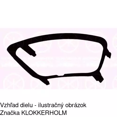 Rámik hmlového svetla POLCAR 3201277R