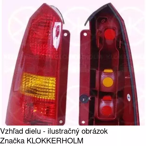 Zadné svetlo 3201872E /POLCAR/ - obr. 2