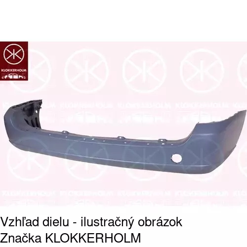 Zadný nárazník POLCAR 320196-2