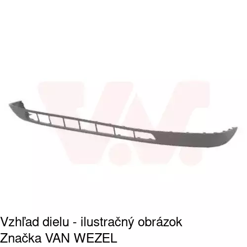 Spojler predného nárazníka 320225 /POLCAR/ - obr. 1