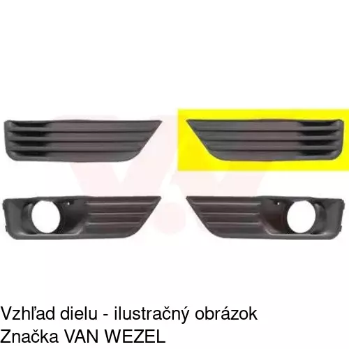 Záslepka otvoru hmlovky 320227-1 /POLCAR/ - obr. 4